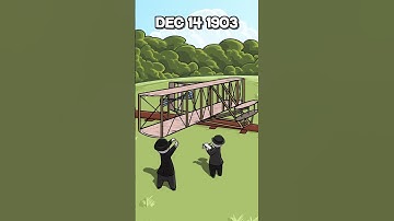 The Wright Brothers 1st Flight! #history #animation