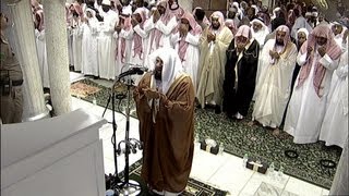 Makkah 27th Night Witr Ramadan 2013 Sheikh Sudais