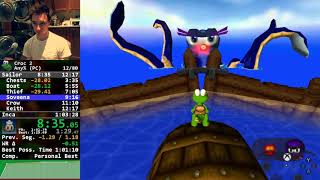Croc 2 - Any% Speedrun [1:02:49] [EX-WR]