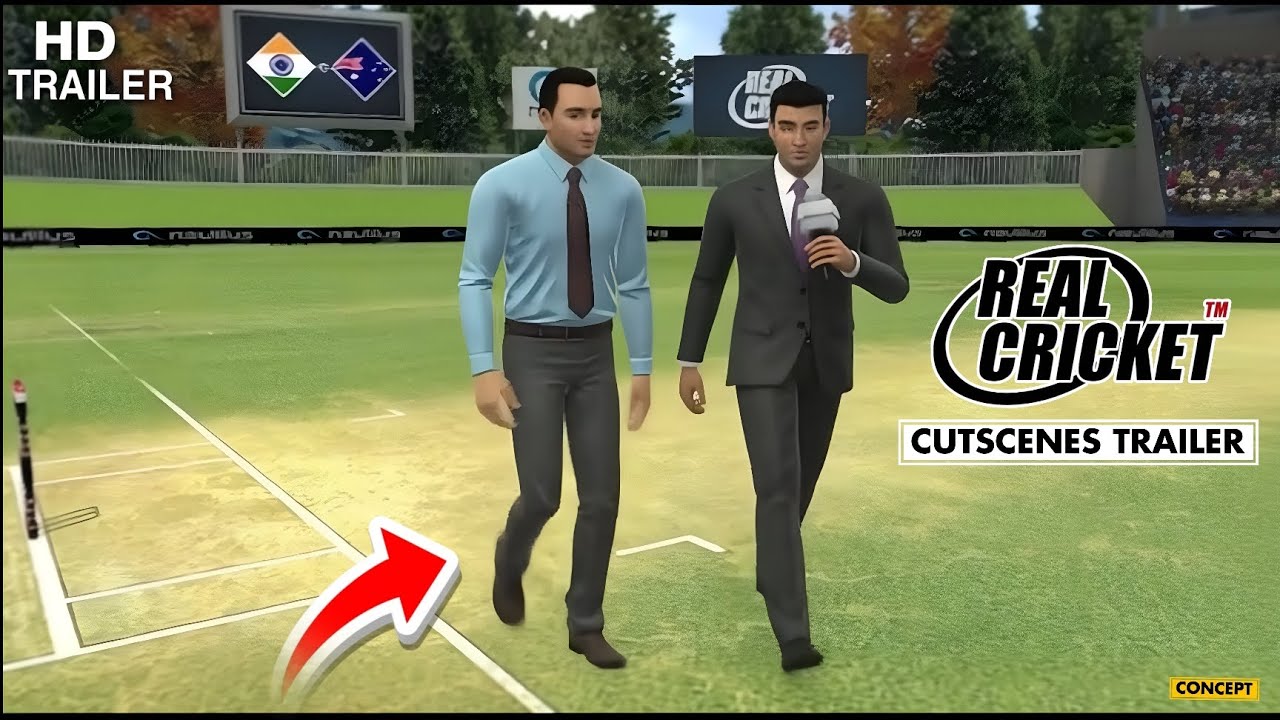Real Cricket™ New Cutscene Trailer ( The Unreal 2K HD Concept 🔥)