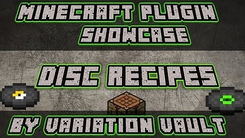 Minecraft Bukkit Plugin - Disk Recipes - craft music disks - good for servers