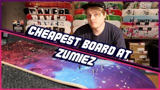 BUYING AND BUILDING THE CHEAPEST SKATEBOARD AT ZUMIEZ | What to buy and how much?