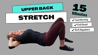 How to STRETCH your UPPER BACK |Kelly Johnston