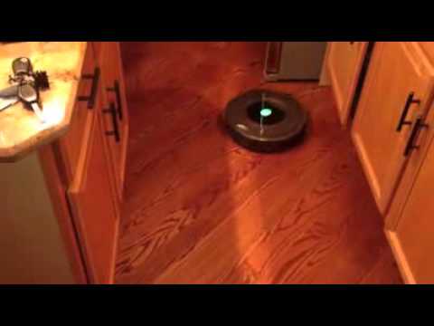 Irobot Roomba 780 In Kitchen With Island And Hardwood Floors Hd