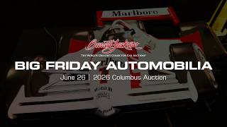 Barrett-Jackson Automobilia - Big Friday Livestream Replay // 2026 Columbus Auction