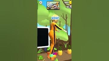 ASMR Tippy Toe Try Again |tippy toe3D  level 181 #Xshorts #tippytoe #satisfying#asmr