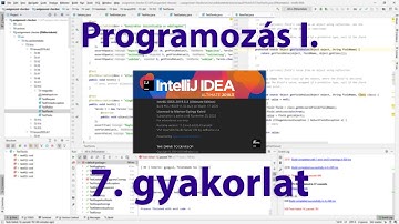 Programozás I. - 7. gyakorlat