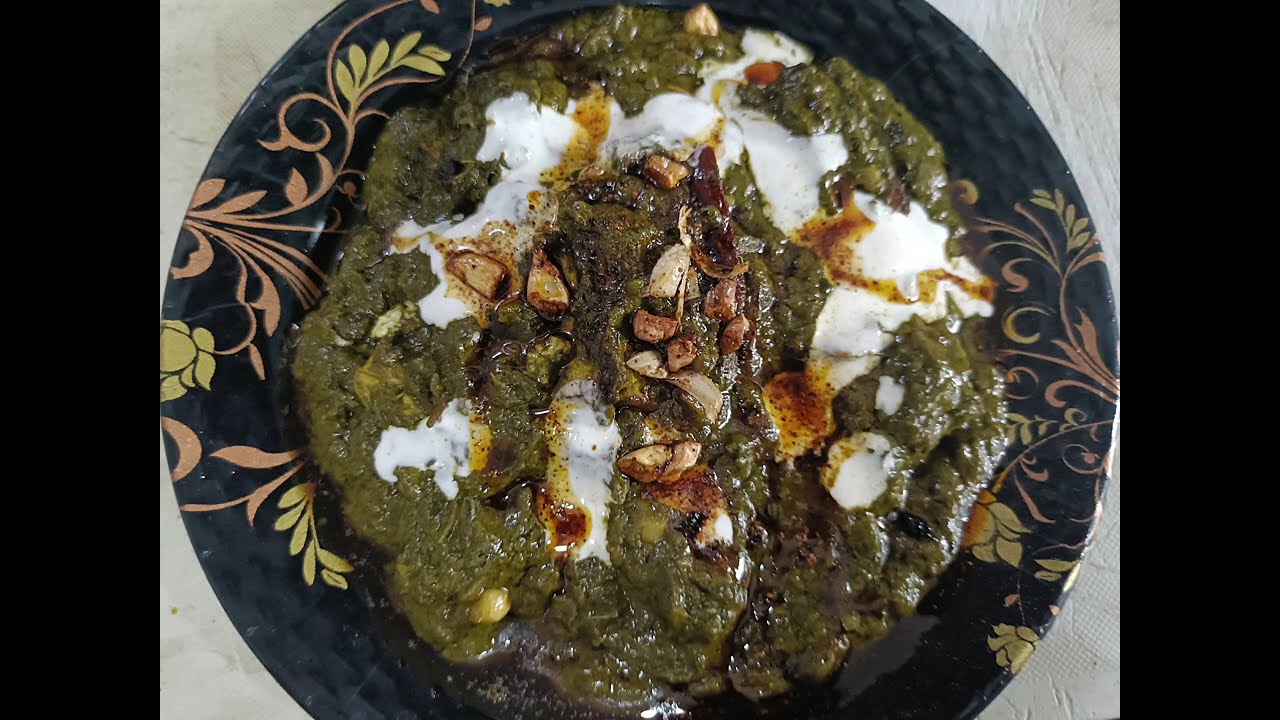 Mahira's kitchen | Palak Paneer Garlic Tadka ke sath |#@