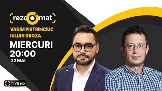 Vadim Pistrinciuc și Iulian Groza, invitați la „Rezoomat”
