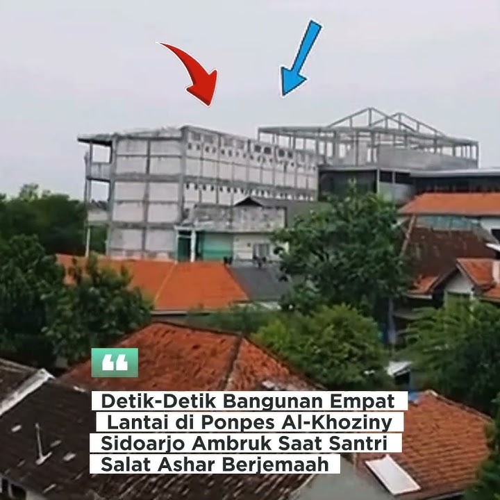 Download lagu Detik-Detik Bangunan Empat Lantai di Ponpes Al-Khoziny Sidoarjo Ambruk #ponpes #shorts #viral