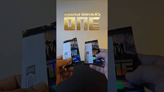 MÁS TARJETAS de #TransformersOne 🤖🃏 #shorts #transformers #tradingcards #unboxing #pelicula