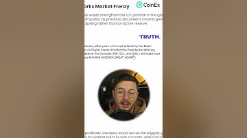 ⚠️ALERT!⚠️ Why Is Cardano Going Up? US Gov - US Gov Strategic Crypto Reserve.