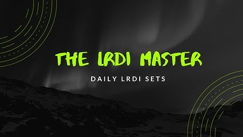 Tour distribution Puzzle║CAT║The LRDI Master