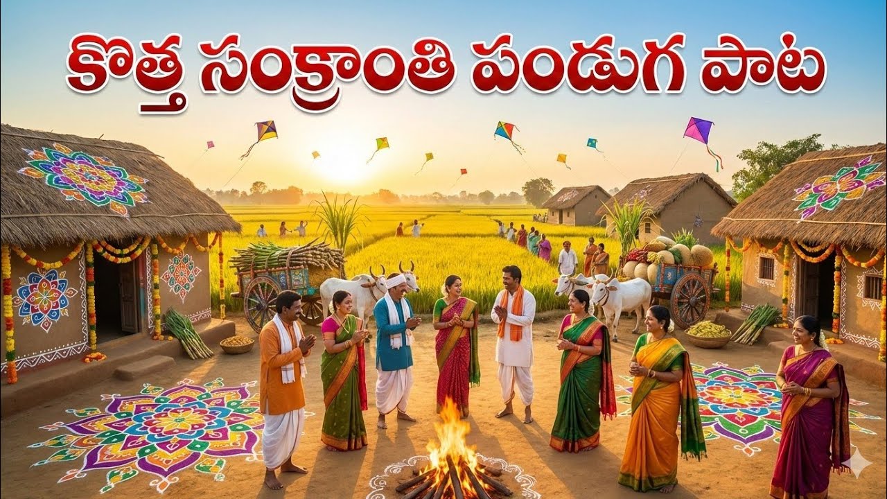 సంక్రాంతి సంబరం – కొత్త పాట 🌾€|New Sankranti song 2026