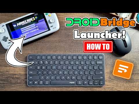 Play Java Minecraft On Android Using A Mouse & Keyboard | DroidBridge Launcher