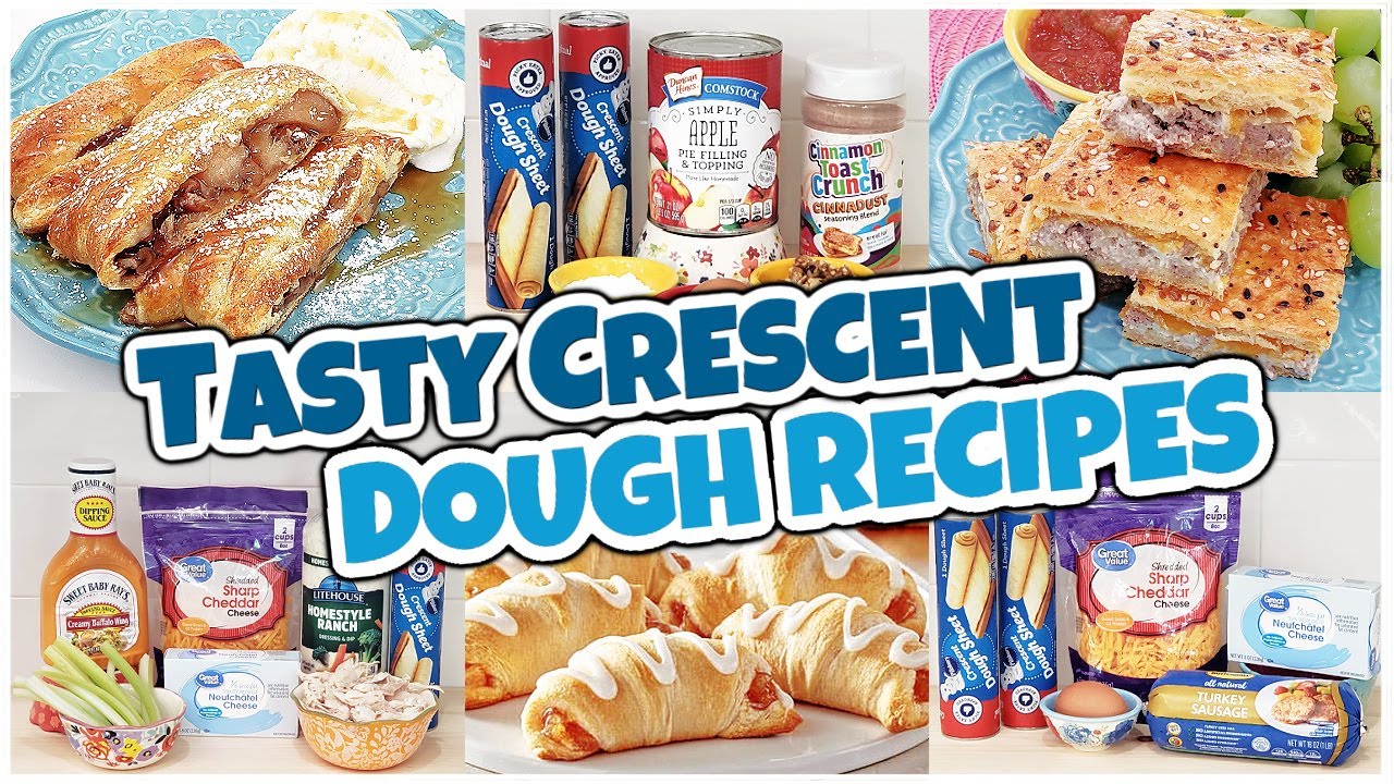 Pillsbury Crescent Dough Sheet (learn How to make big Crescent