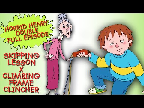 Skipping Lesson Climbing Frame Clincher Horrid Henry DOUBLE Full Episodes Season 3