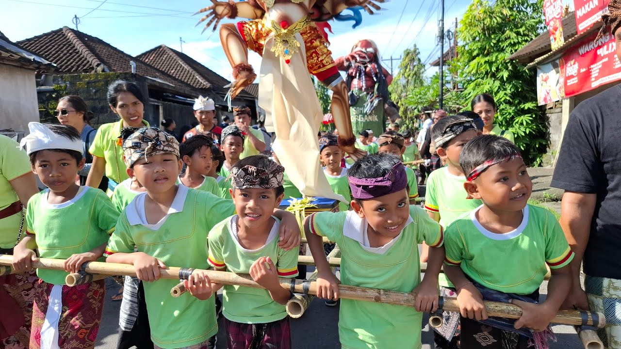 Pawai Ogoh-Ogoh Sekolah Bali Q_Ta Tahun Baru Caka 1947, 28 Maret 2025.