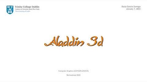CS7GV6 Game Project - Aladdin3d