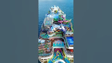 Wow 🤩🔥 ICON of the Seas sailing out of Miami in full glory #cruise #cruiseship #royalcaribbean