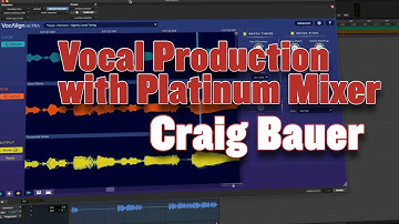 Vocal Production Workshop: Timing and Tuning with Top Mixer Craig Bauer