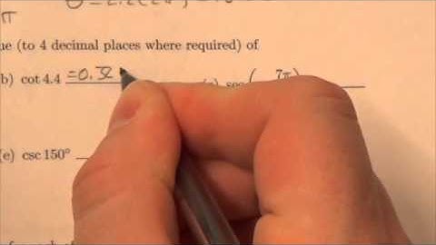 Math 30-1 Trig I Review #8