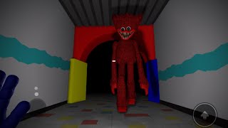 This red huggy wanted me to eat😨 (poppy playtime Roblox story)