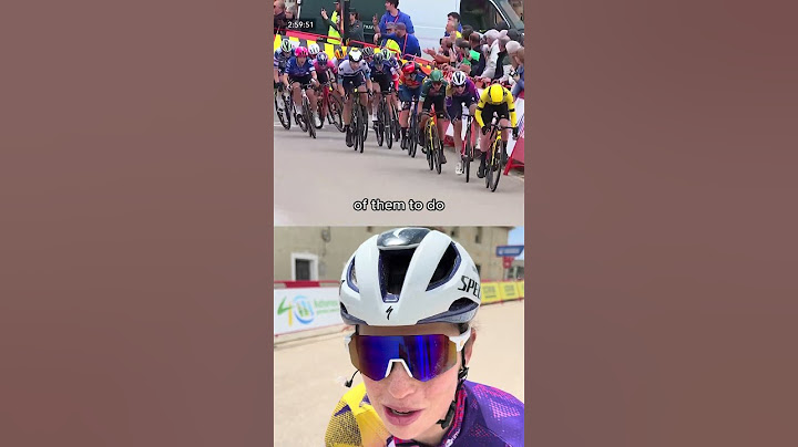 Sprint finish on Stage 6 of La Vuelta Femenina