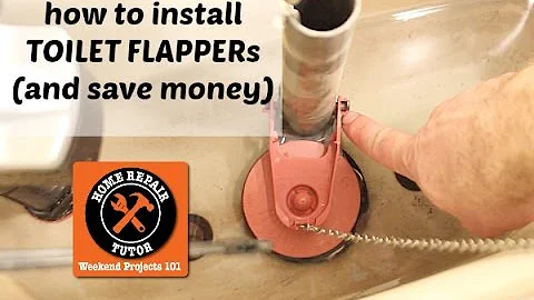 How to Replace a Toilet Flapper Valve