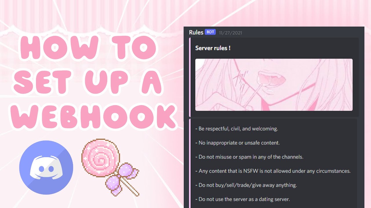 how to make an aesthetic webhook on discord 🌿