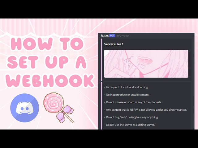 how to make an aesthetic webhook on discord 🌿