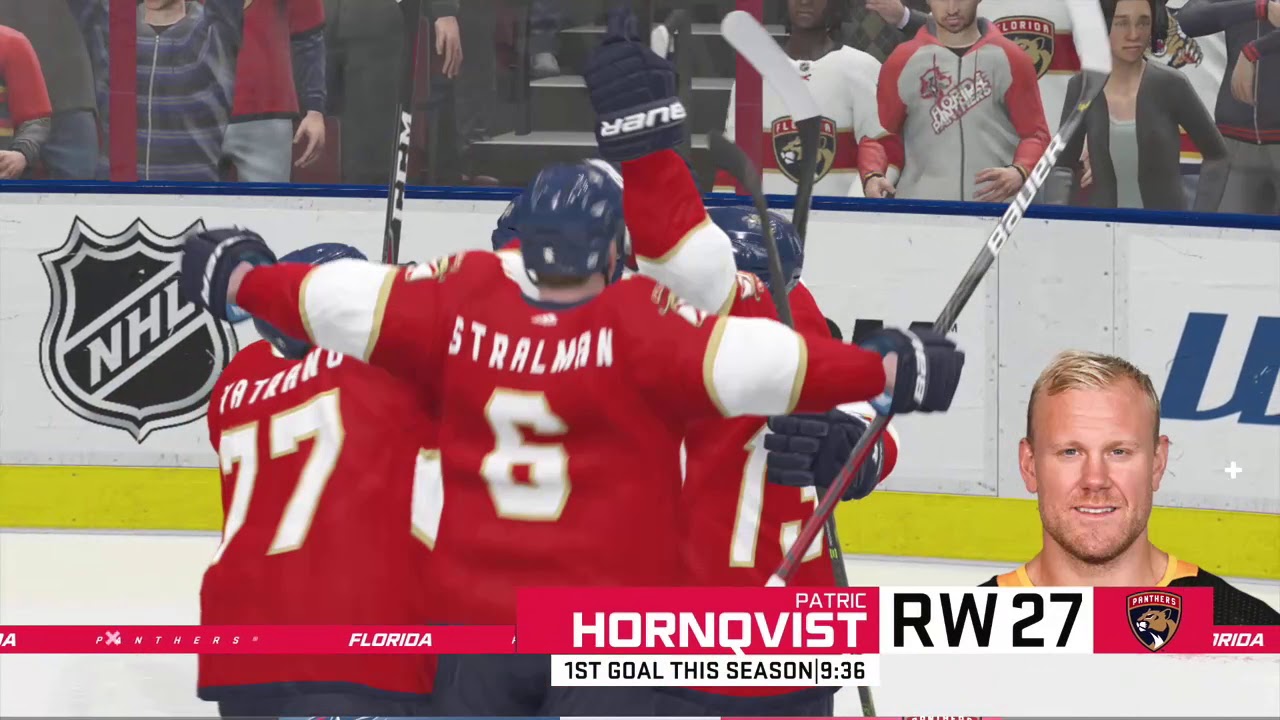 (EA SPORTS NHL 21) (Blue Jackets vs Panthers) Gameplay