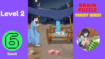 Brain Puzzle: Tricky Quest Level 2 Solution Walkthrough