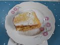 Шарлотка из детства.Ну очень вкусно.Шарлотка с яблоками+батон.