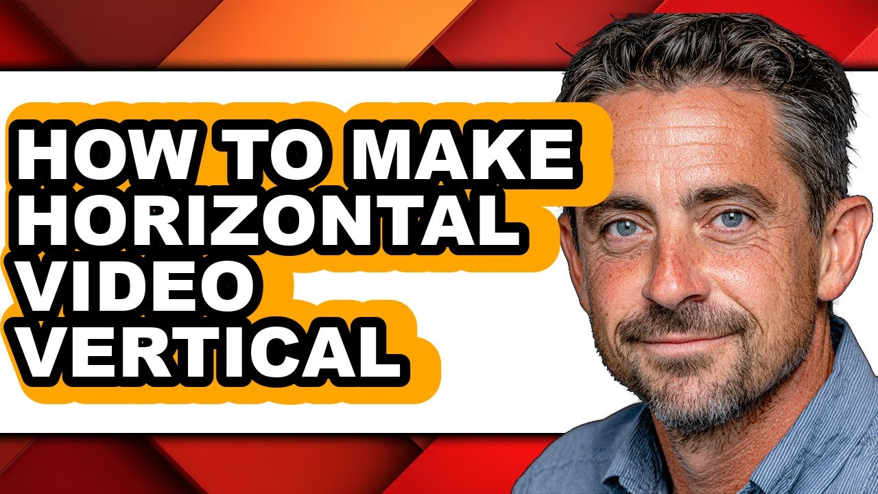 How to Make Horizontal Video Vertical (updated) - YouTube