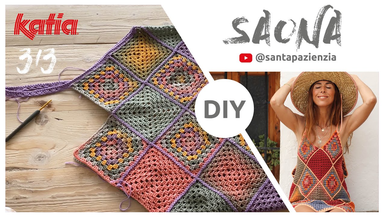 Katia DIY bag kit crochet