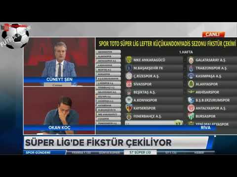 SPOR TOTO SÜPER LIG LEFTER KÜÇÜKDONYADÎS SEZONU FİKSTUR ÇEKIMI