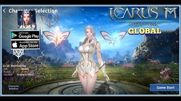 Icarus M: Guild War - Global Version MMORPG Gameplay (Android/iOS)