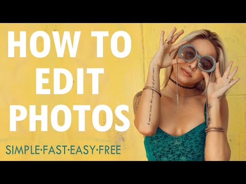 How To Edit Photos For Free Online ~ 2021 ~ A Photo Editor Tutorial For Beginners