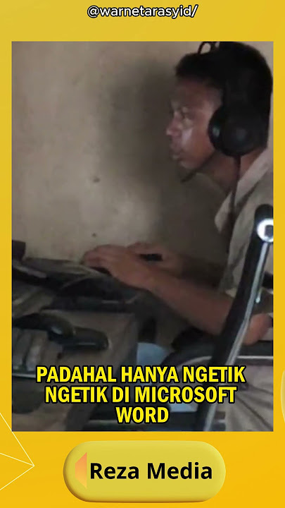 LUAR BIASA KESENANGAN REMAJA SAAT BISA MAIN WARNET