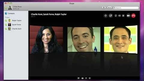 How to make a Skype audio conference call - Mac