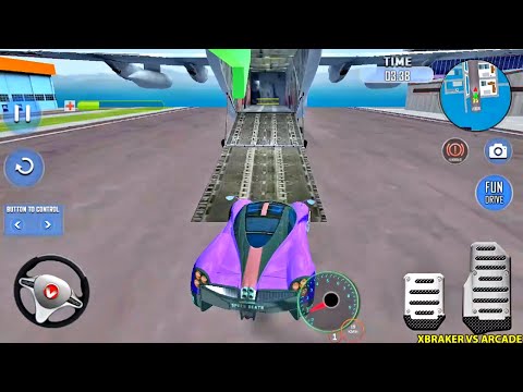 Airplane Pilot Car Transporter Flight Simulator New Update 2020: Cars & Bikes Tr - Android GamePlay