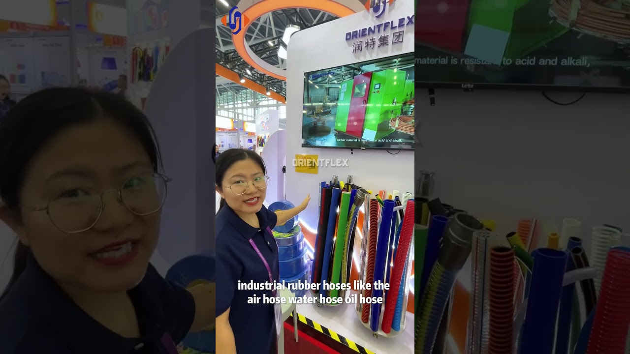 Canton Fair booth Various types of hoses and accessories#shorts #Hose #B2B#booth#cantonfair