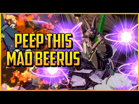 DBFZR ▰ You Need To See These Beerus Combos. Evo Champ Getting Sauced【Dragon  Ball FighterZ】