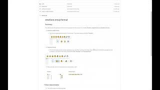 Microsoft List Formatting emotions emoji format View Sample