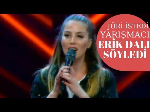 Jüri istedi, yarışmacı 'Erik Dalı' söyledi-O Ses Türkiye-