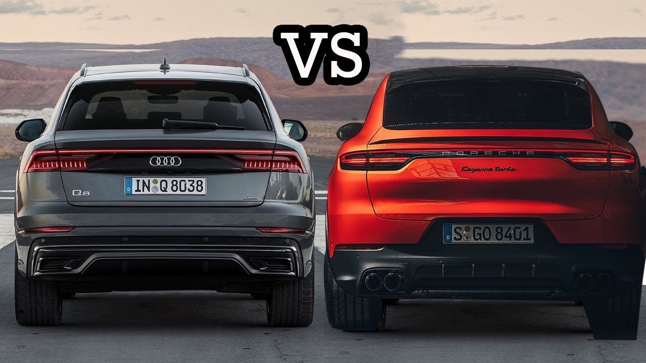 2020 Porsche Cayenne Coupe Vs 2019 Audi Q8 Visual Design Comparison