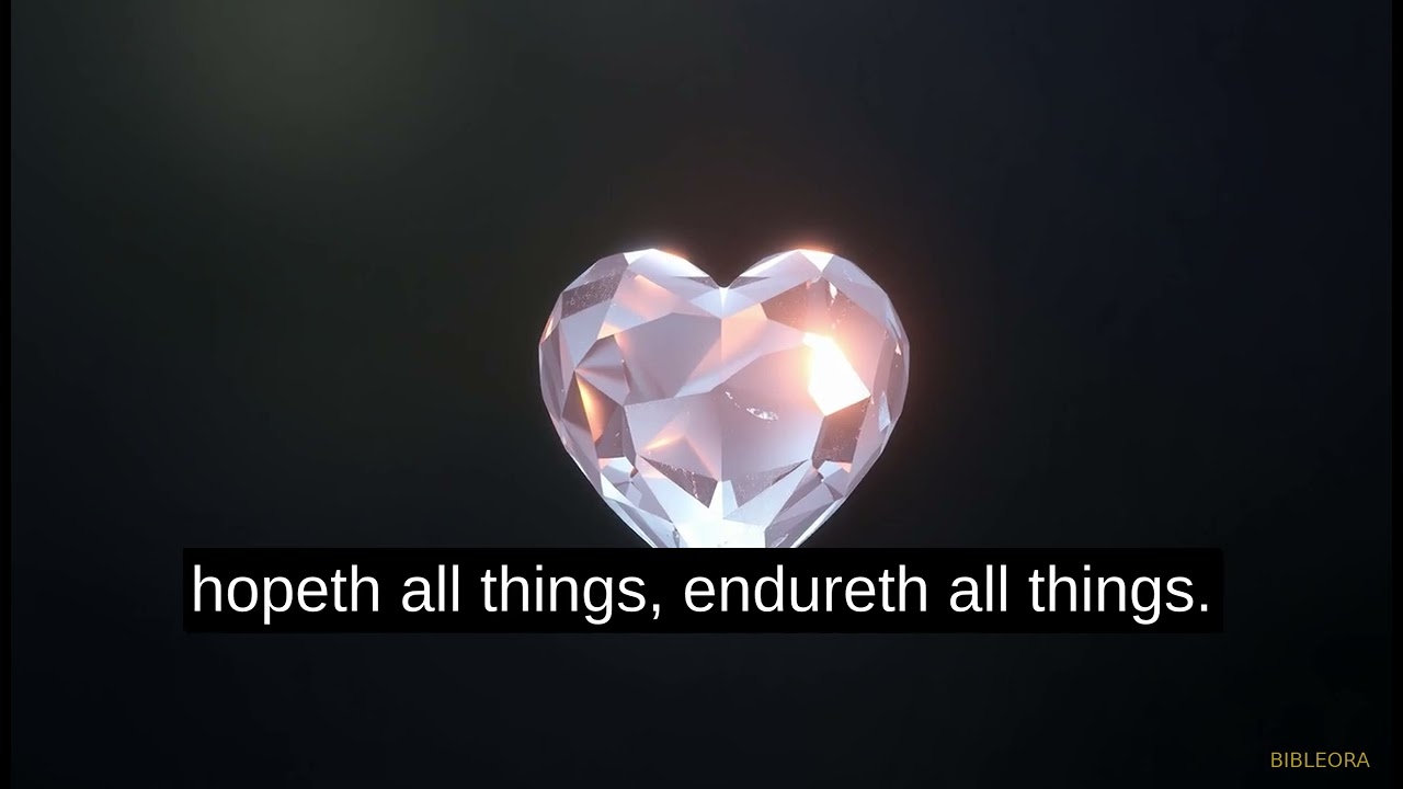 📖 HOLY BIBLE: Love & Unity | Love | Corinthians, Chapter 1