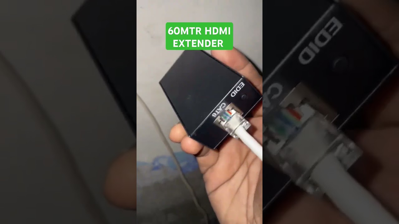 60mtr HDMI Extender Used | 