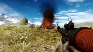 Slow Motion in Battlefield 4 #05: RPG on Attack Chopper [HD]